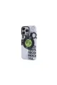 Apple İphone 12 Pro Max Kılıf Apollo Magneticsafe Desenli Kapak - Apollo Şeffaf - 5