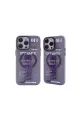 Apple İphone 13 Pro Kılıf Apollo Magneticsafe Desenli Kapak - Apollo Mor - 3