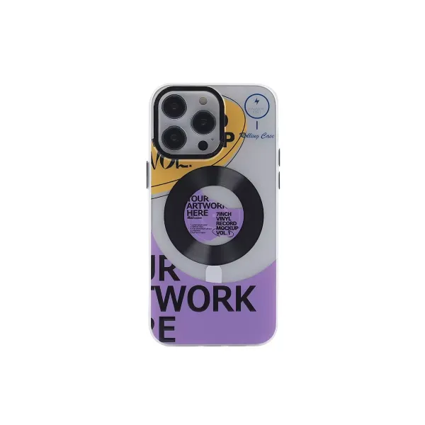 Apple İphone 13 Pro Kılıf Apollo Magneticsafe Desenli Kapak - Apollo Şeffaf - 6