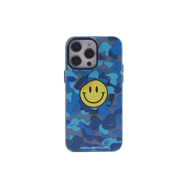 Apple İphone 13 Pro Kılıf Apollo Magneticsafe Desenli Kapak - Apollo Mavi - 1