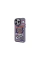 Apple İphone 14 Pro Kılıf Apollo Magneticsafe Desenli Kapak - Apollo Mor - 2