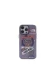 Apple İphone 14 Pro Kılıf Apollo Magneticsafe Desenli Kapak - Apollo Mor - 2