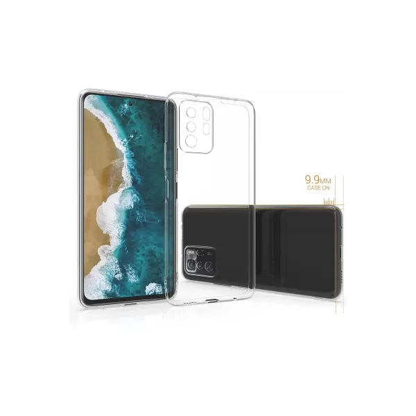 Xiaomi Poco X3 Gt Kılıf Lüx Şeffaf Silikon