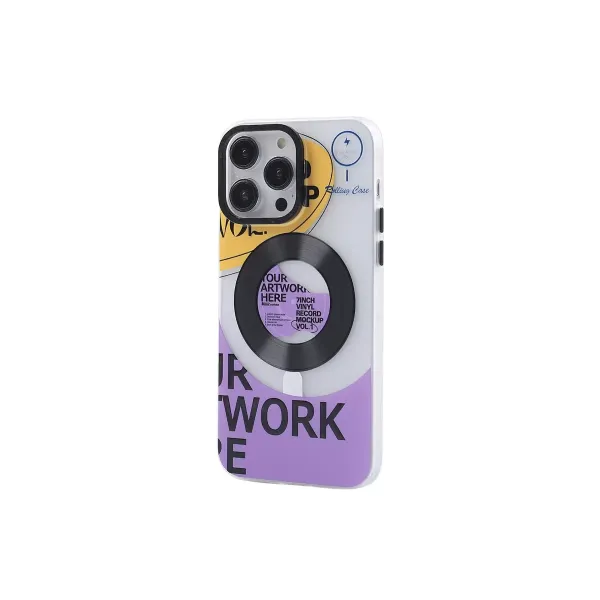 Apple İphone 14 Pro Kılıf Apollo Magneticsafe Desenli Kapak - Apollo Şeffaf - 6