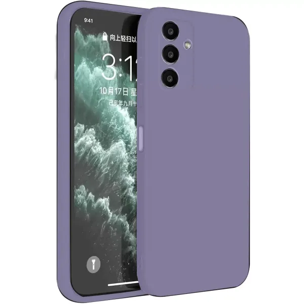 Samsung Galaxy S23 Fe Kılıf First Silikon - Lila