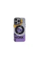Apple İphone 14 Pro Max Kılıf Apollo Magneticsafe Desenli Kapak - Apollo Şeffaf - 6