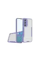 Samsung Galaxy S23 Plus Kılıf Platin Silikon - Lila
