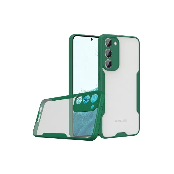 Samsung Galaxy S23 Plus Kılıf Platin Silikon - Yeşil