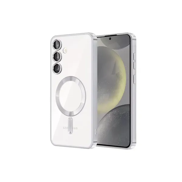 Samsung Galaxy S24 Kılıf Kross Magneticsafe Kapak - Titan Gri