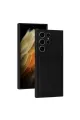 Samsung Galaxy S24 Ultra Kılıf Kelvin Kartvizitli Silikon - Siyah