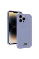 Apple İphone 13 Pro Kılıf Kelvin Kartvizitli Silikon - Lila