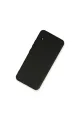 Realme C11 2021 Kılıf Nano İçi Kadife Silikon - Siyah