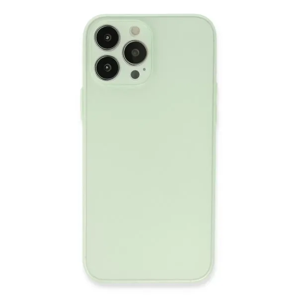 Apple İphone 13 Pro Max Kılıf Puma Silikon - Açık Yeşil