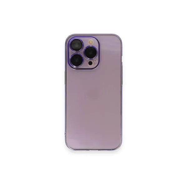 Apple İphone 13 Pro Kılıf Armada Lensli Kapak - Lila
