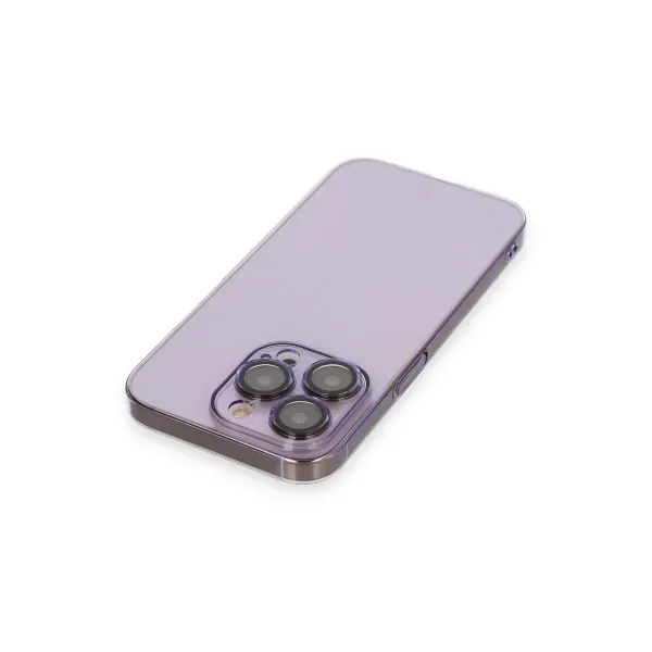 Apple İphone 13 Pro Kılıf Armada Lensli Kapak - Lila
