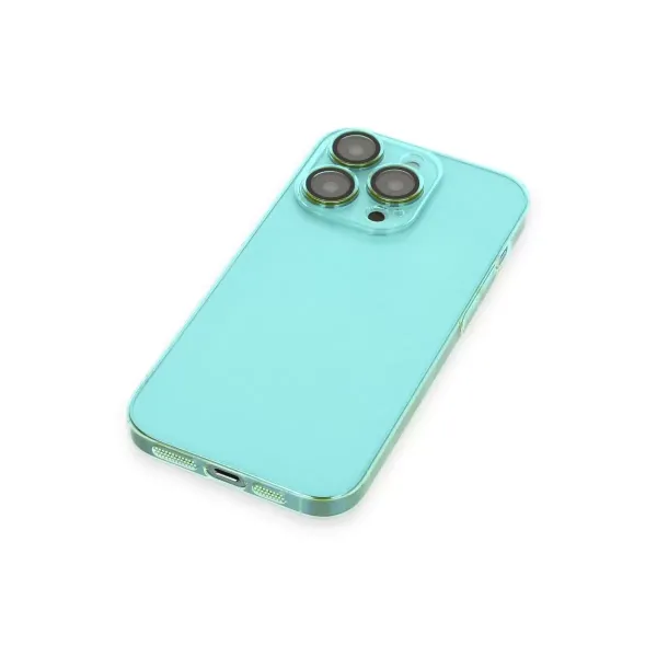 Apple İphone 13 Pro Kılıf Armada Lensli Kapak - Yeşil