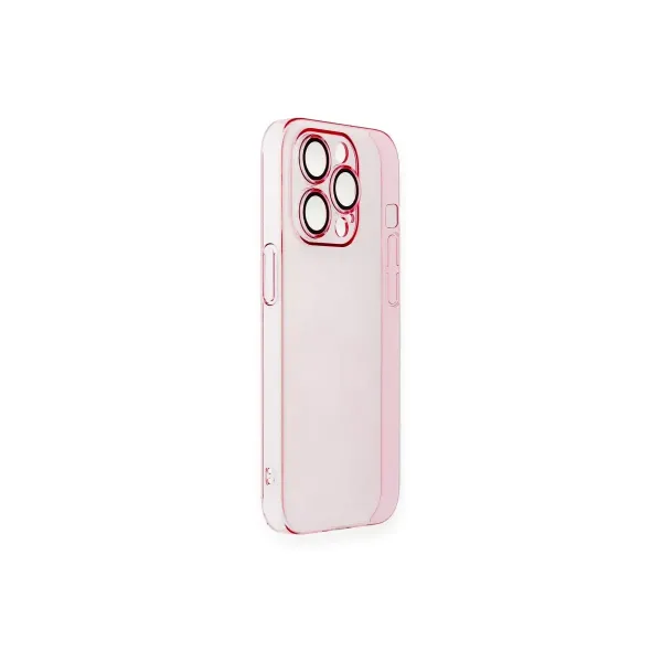 Apple İphone 13 Pro Kılıf Armada Lensli Kapak - Rose Gold