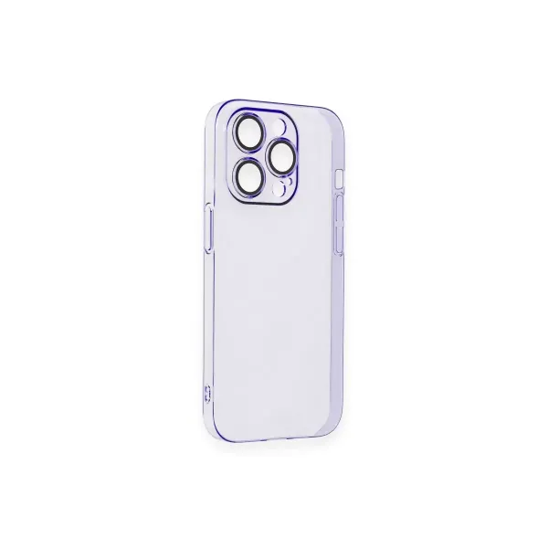 Apple İphone 13 Pro Max Kılıf Armada Lensli Kapak - Lila