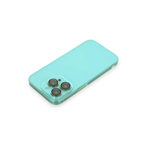 Apple İphone 13 Pro Max Kılıf Armada Lensli Kapak - Yeşil