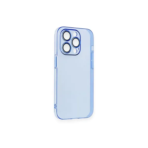 Apple İphone 14 Pro Kılıf Armada Lensli Kapak - Sierra Blue