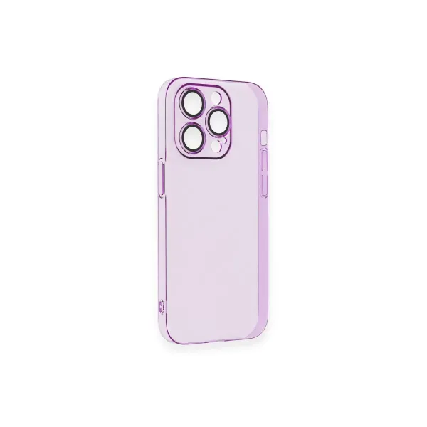 Apple İphone 14 Pro Kılıf Armada Lensli Kapak - Mor