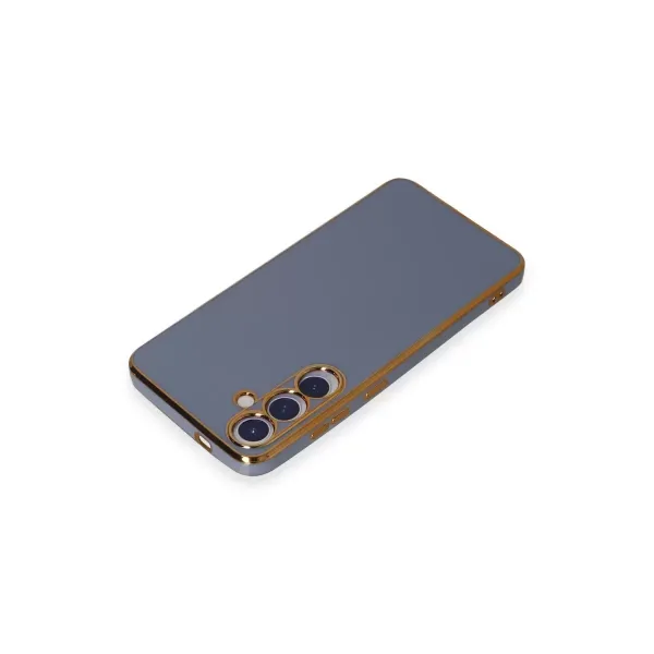 Samsung Galaxy S24 Kılıf Volet Silikon - Mavi