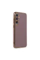 Samsung Galaxy S24 Plus Kılıf Volet Silikon - Mor