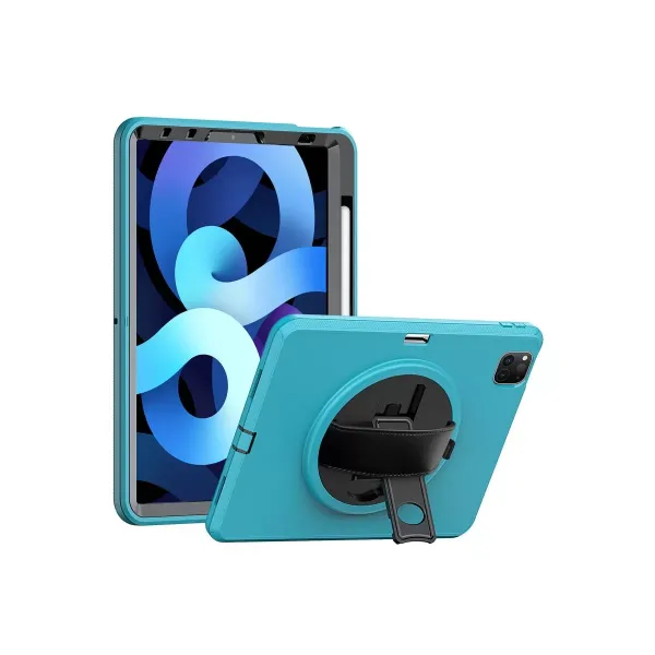 Apple İpad Pro 11 (2018) Kılıf Hand Strap Tablet Kılıfı - Turkuaz