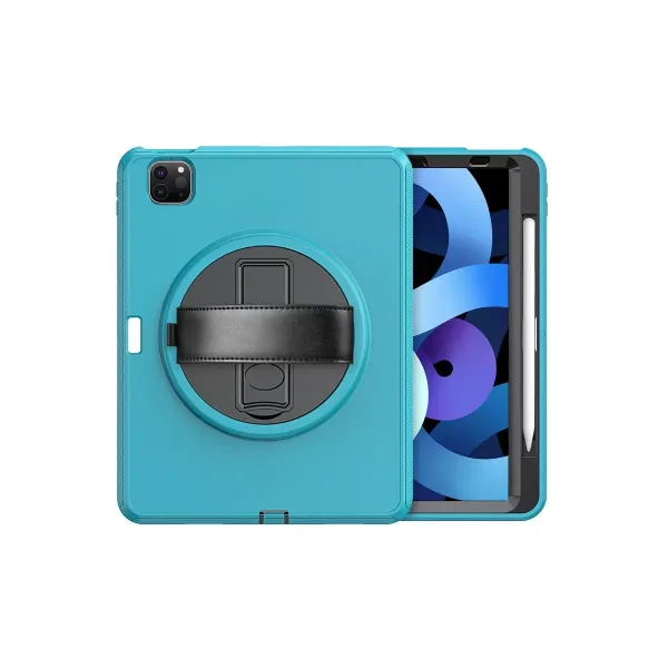 Apple İpad Pro 11 (2018) Kılıf Hand Strap Tablet Kılıfı - Turkuaz