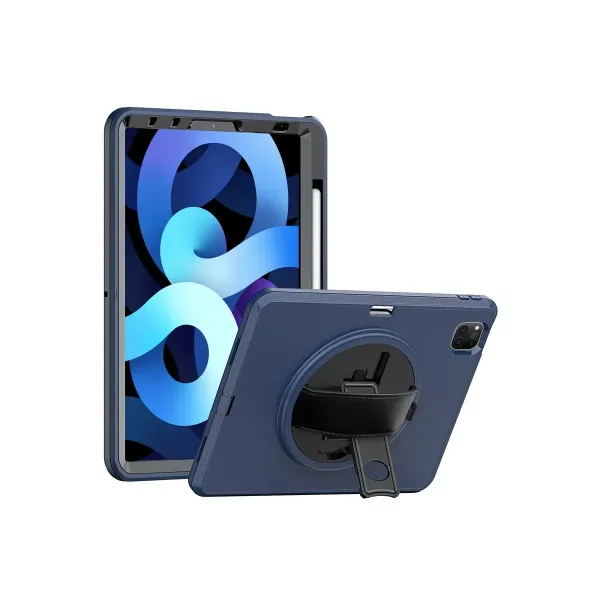 Apple İpad Pro 11 (2018) Kılıf Hand Strap Tablet Kılıfı - Lacivert