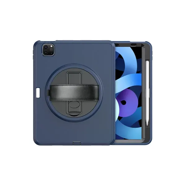 Apple İpad Pro 11 (2018) Kılıf Hand Strap Tablet Kılıfı - Lacivert