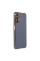 Samsung Galaxy A05s Kılıf Volet Silikon - Mavi