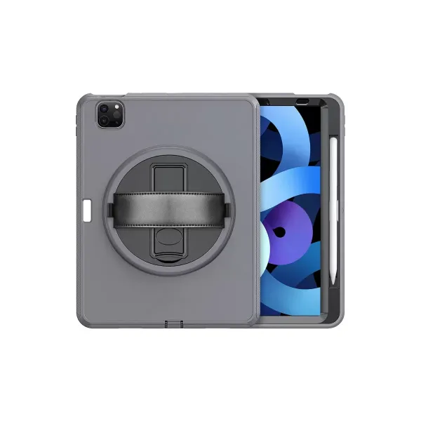 Apple İpad Pro 11 (2018) Kılıf Hand Strap Tablet Kılıfı - Gri