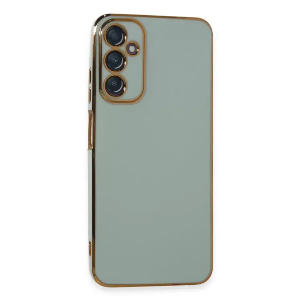 Samsung Galaxy A05s Kılıf Volet Silikon - Açık Yeşil