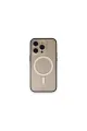 Apple İphone 14 Pro Kılıf Grand Magneticsafe Kapak - Siyah