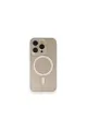 Apple İphone 14 Pro Kılıf Grand Magneticsafe Kapak - Beyaz