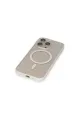 Apple İphone 14 Pro Kılıf Grand Magneticsafe Kapak - Beyaz