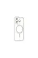 Apple İphone 14 Pro Kılıf Grand Magneticsafe Kapak - Beyaz