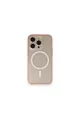 Apple İphone 14 Pro Kılıf Grand Magneticsafe Kapak - Pembe
