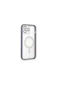 Apple İphone 14 Pro Kılıf Grand Magneticsafe Kapak - Mor