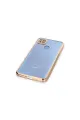 Xiaomi Redmi 9c Kılıf Razer Lensli Silikon - Gold