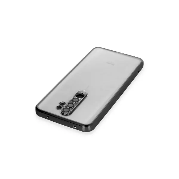 Xiaomi Redmi Note 8 Pro Kılıf Razer Lensli Silikon - Siyah