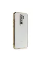 Xiaomi Redmi Note 8 Pro Kılıf Razer Lensli Silikon - Gold