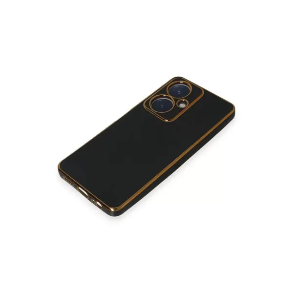 Vivo Y27 Kılıf Volet Silikon - Siyah