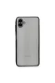 Samsung Galaxy A04 Kılıf Razer Lensli Silikon - Siyah