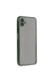 Samsung Galaxy A04 Kılıf Razer Lensli Silikon - Yeşil
