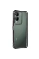 Vivo Y17s Kılıf Razer Lensli Silikon - Siyah