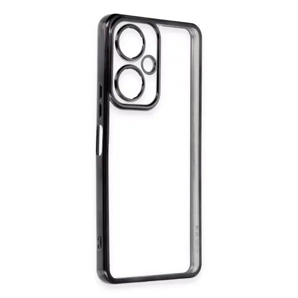 Vivo Y27 Kılıf Razer Lensli Silikon - Siyah