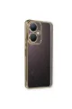 Vivo Y27 Kılıf Razer Lensli Silikon - Gold