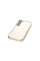 Samsung Galaxy S24 Kılıf Razer Lensli Silikon - Gold